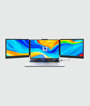 V2com Triple Laptop Screen Extender 14'' S2